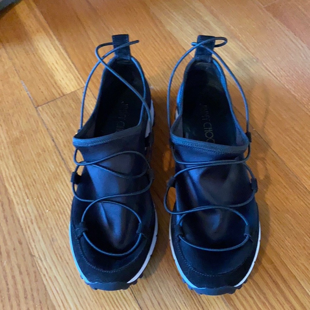 Black Jimmy Choo sneakers